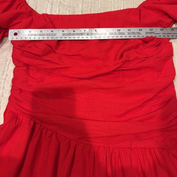 NWT Hello Molly Vibrant Red Mini Dress Pretty Pals - size US 6‎ / medium - Picture 14 of 16